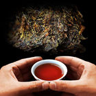 Healthy Dark Chinese Tea Brick With Amino Acid Theanine / Theaflavins And Thearubigins